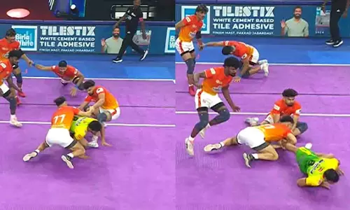Pro Kabaddi: अयान लोहचब की करिश्माई डुबकी, पुणेरी पल्टन से झटके 3 अंक