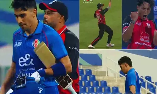 तीसरे ओवर में झटका.. अफगानिस्तान का खतरनाक ओपनर आउट तीसरे ओवर में झटका.. अफगानिस्तान का खतरनाक ओपनर आउट