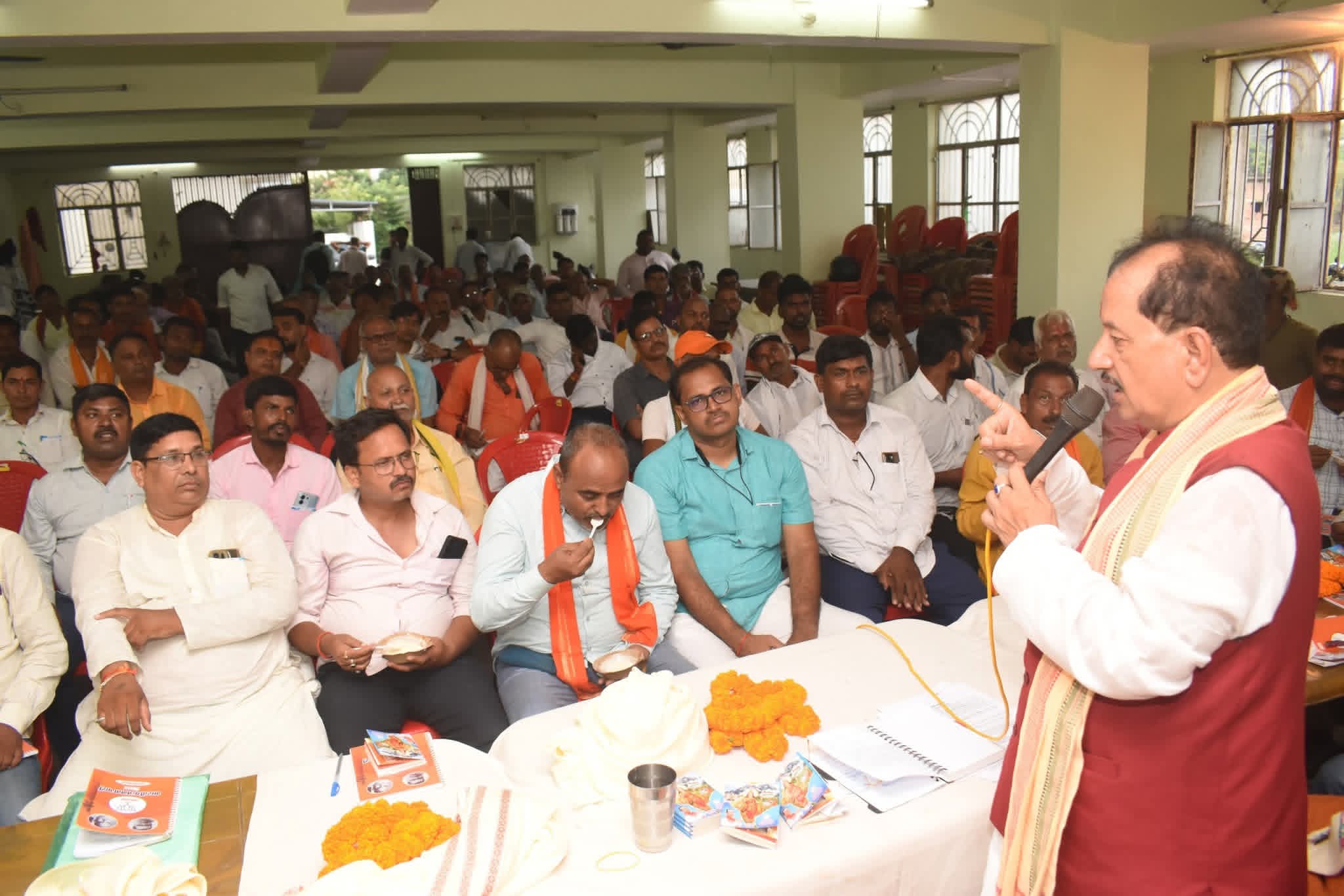 जिला BJP के तत्वाधान में सेवा पखवाड़ा को लेकर कार्यशाला का आयोजित