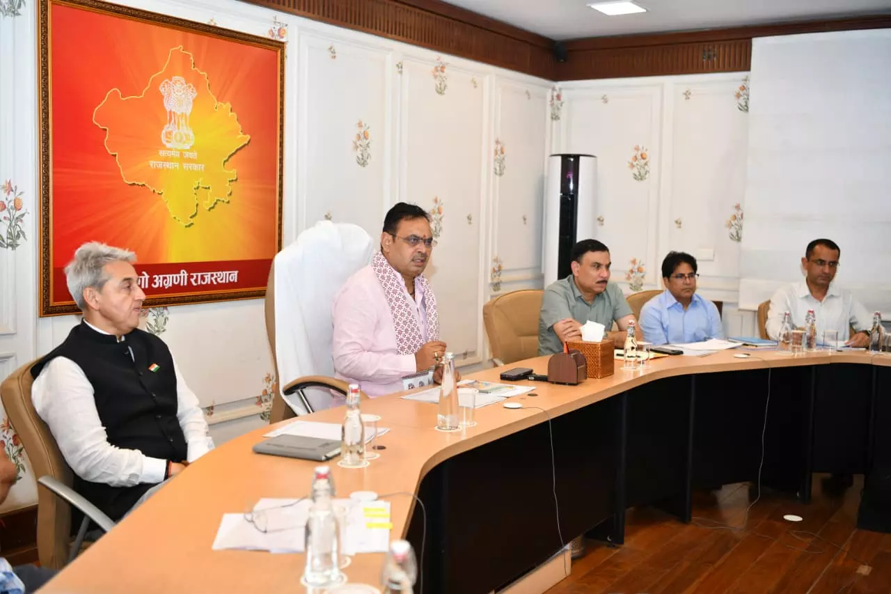Jaipur: 10 दिसम्बर को प्रस्तावित प्रवासी राजस्थानी दिवस के संबंध में समीक्षा Jaipur: 10 दिसम्बर को प्रस्तावित प्रवासी राजस्थानी दिवस के संबंध में समीक्षा