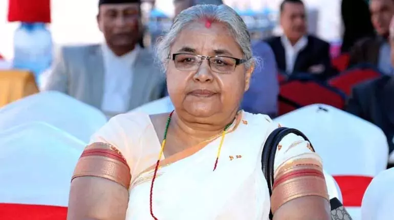 Nepal ने ओली संकट के बाद निपटने के लिए पूर्व मुख्य न्यायाधीश सुशीला कार्की को चुना Nepal ने ओली संकट के बाद निपटने के लिए पूर्व मुख्य न्यायाधीश सुशीला कार्की को चुना