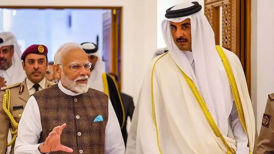 PM मोदी ने कतर के अमीर से बात कर दोहा हवाई हमले पर जताई गहरी चिंता PM मोदी ने कतर के अमीर से बात कर दोहा हवाई हमले पर जताई गहरी चिंता