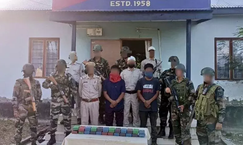 Manipur में सुरक्षा अभियान: 14 उग्रवादी और तस्कर गिरफ्तार