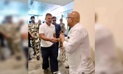 राहुल गांधी अपने संसदीय क्षेत्र पहुंचे, मंत्री ने किया विरोध, VIDEO