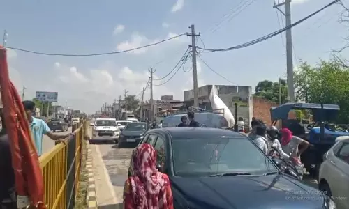 Haryana :  जलभराव से परेशान हिसार, भिवानी के ग्रामीणों ने प्रमुख सड़कें जाम कीं