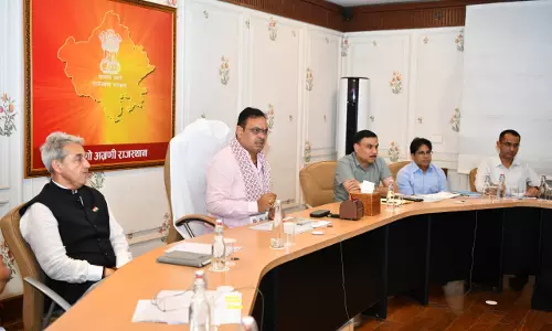 Jaipur: 10 दिसम्बर को प्रस्तावित प्रवासी राजस्थानी दिवस के संबंध में समीक्षा
