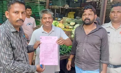 Haryana :  यमुनानगर नगर निगम ने 7 दुकानदारों का चालान काटा