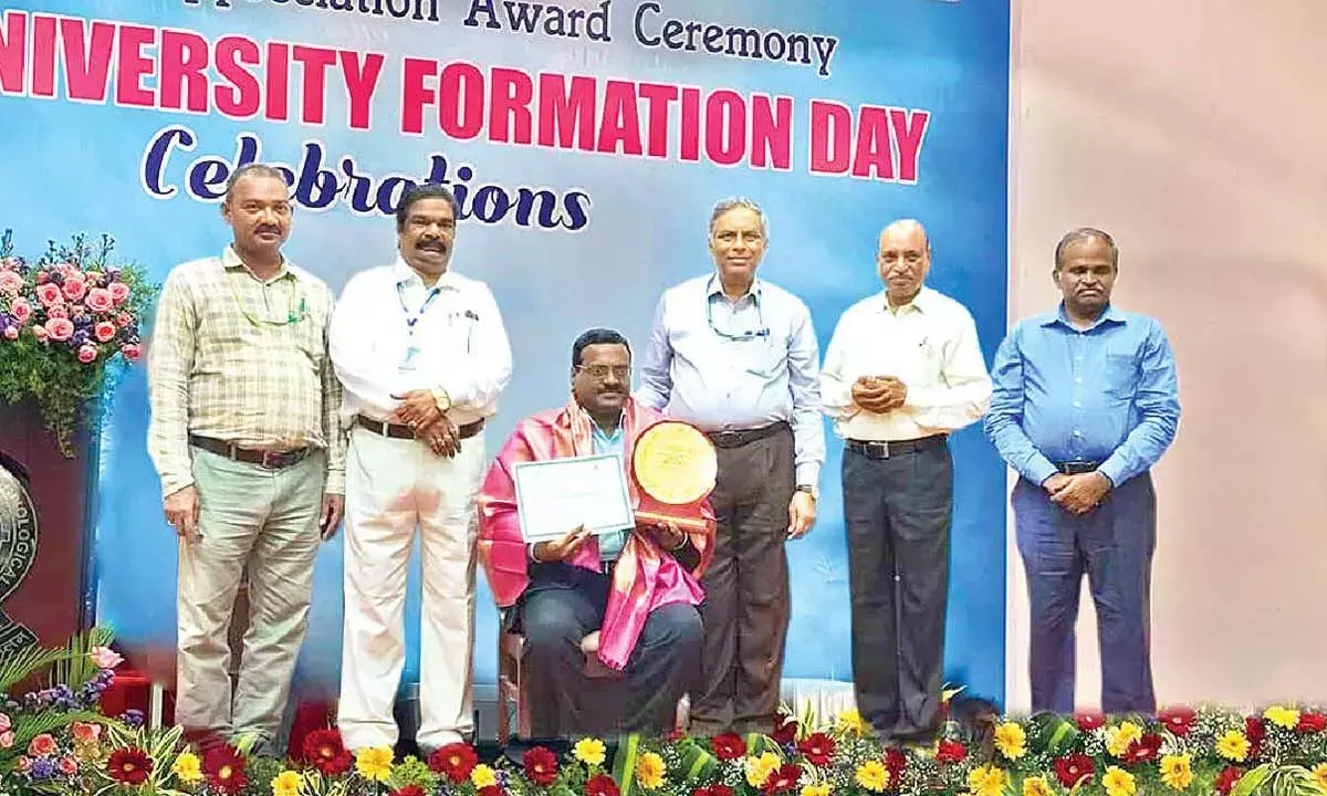 Andhra: सेंट ऐन्स कॉलेज को जेएनटीयू-के से विशेष सम्मान प्राप्त हुआ