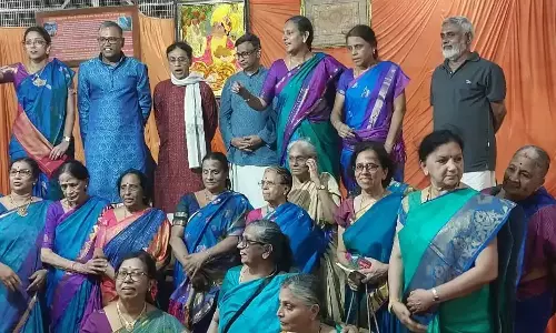 Ayodhya: तमिलनाडु महिला समूह ने की राम वंदना