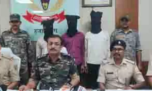 Hazaribagh: पेट्रोल पंप लूट की कोशिश नाकाम, तीन लुटेरे गिरफ्तार