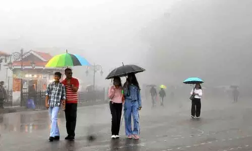 Himachal में बारिश जारी रहेगी, 4 जिलों के लिए पीली मौसम चेतावनी जारी