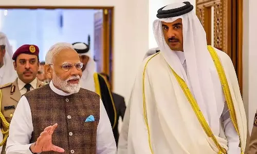 PM मोदी ने कतर के अमीर से बात कर दोहा हवाई हमले पर जताई गहरी चिंता PM मोदी ने कतर के अमीर से बात कर दोहा हवाई हमले पर जताई गहरी चिंता