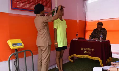Indian Army ने पूर्वोत्तर के लिए महिला सैन्य पुलिस भर्ती रैली शुरू की