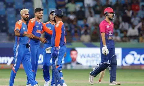 कुलदीप, दुबे का धमाकेदार प्रदर्शन.. यूएई 57 रन पर ऑल आउट कुलदीप, दुबे का धमाकेदार प्रदर्शन.. यूएई 57 रन पर ऑल आउट