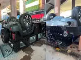 टोटके के लिए नई थार से नींबू कुचलने निकली महिला, SUV शोरूम की पहली मंजिल से गिराई टोटके के लिए नई थार से नींबू कुचलने निकली महिला, SUV शोरूम की पहली मंजिल से गिराई