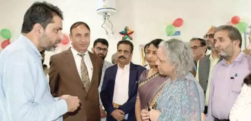 पश्मीना की शुद्धता के लिए SKUAST-K में नई मिलावट रोधी प्रयोगशाला शुरू पश्मीना की शुद्धता के लिए SKUAST-K में नई मिलावट रोधी प्रयोगशाला शुरू
