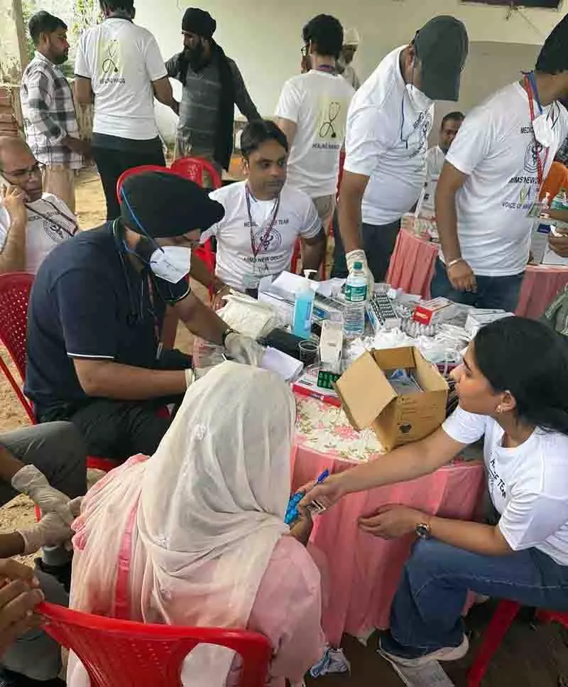 Phagwara के बाढ़ प्रभावित गांवों में मुफ्त चिकित्सा शिविरों से राहत Phagwara के बाढ़ प्रभावित गांवों में मुफ्त चिकित्सा शिविरों से राहत