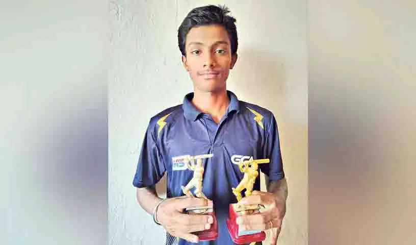 जेनेसिस क्रिकेट अकादमी के लिए Vamshi Vidwat का शानदार प्रदर्शन जेनेसिस क्रिकेट अकादमी के लिए Vamshi Vidwat का शानदार प्रदर्शन