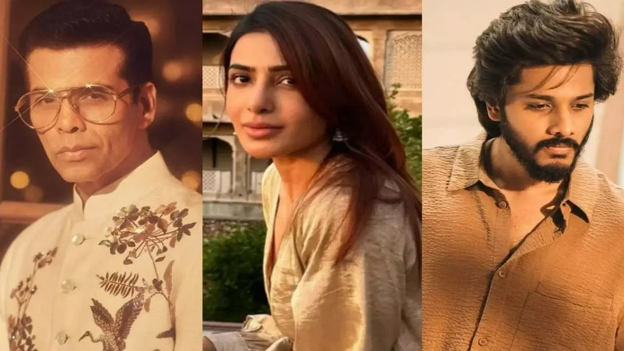 Karan Johar ने सामंथा रुथ प्रभु की प्रशंसा की; तेजा सज्जा शाहरुख की प्रशंसा Karan Johar ने सामंथा रुथ प्रभु की प्रशंसा की; तेजा सज्जा शाहरुख की प्रशंसा