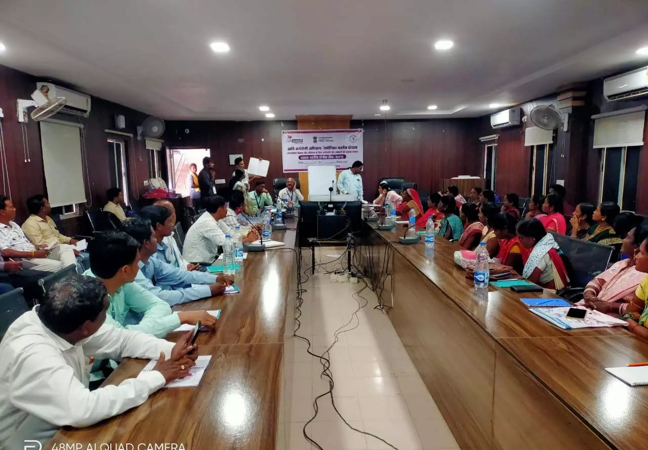 बसना में आयोजित हुआ आदि कर्मयोगी अभियान अंतर्गत विकासखंड स्तरीय प्रोसेस लैब बसना में आयोजित हुआ आदि कर्मयोगी अभियान अंतर्गत विकासखंड स्तरीय प्रोसेस लैब