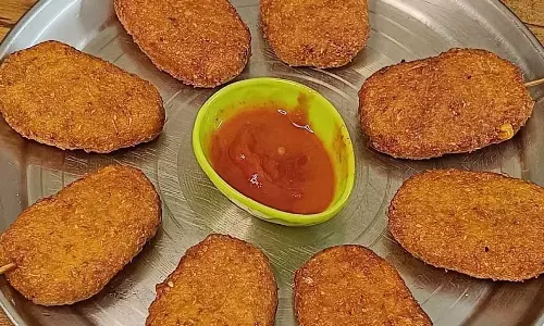 Sweet Corn Cutlet: किसी भी पार्टी के लिए नाश्ते के साथ एक कुरकुरा नाश्ता Sweet Corn Cutlet: किसी भी पार्टी के लिए नाश्ते के साथ एक कुरकुरा नाश्ता