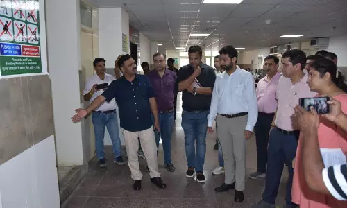 डीसी ने Yamunanagar  सिविल अस्पताल का किया औचक निरीक्षण