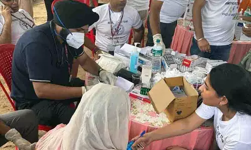 Phagwara के बाढ़ प्रभावित गांवों में मुफ्त चिकित्सा शिविरों से राहत