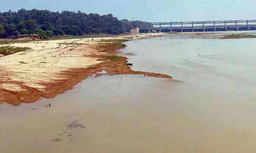 Phagwara: ब्यास नदी का जलस्तर घटा