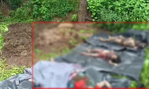 CG BREAKING: पति-पत्नी और दो बच्चों की हत्या, शव गोबर के ढेर में दबे मिले