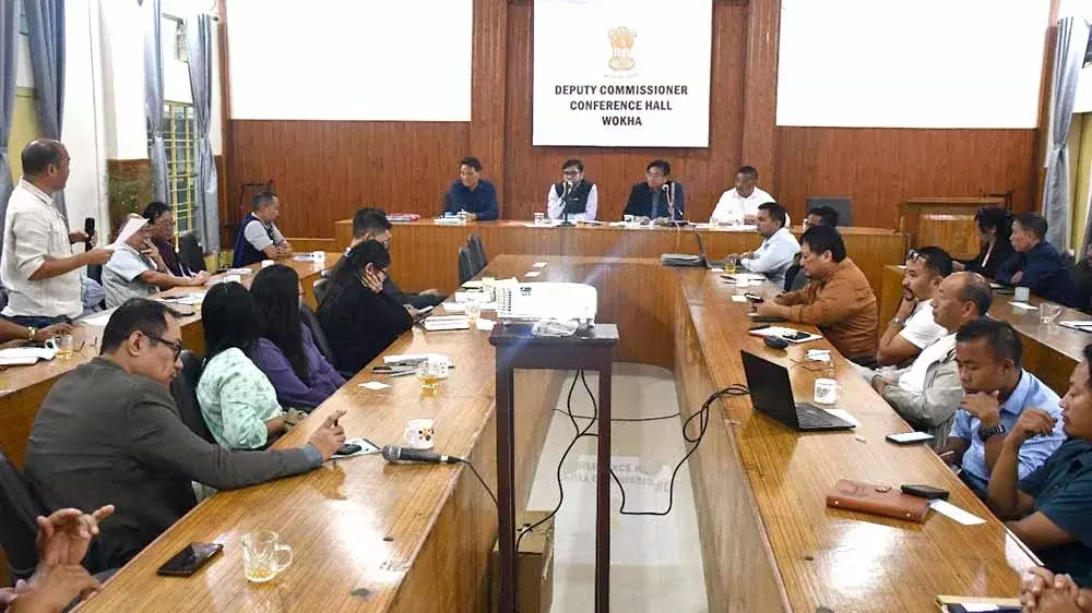 Nagaland : वोखा केला महोत्सव के लिए तैयार Nagaland : वोखा केला महोत्सव के लिए तैयार