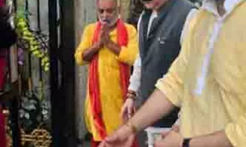 Ajatashatru Singh, रणविजय ने सुई सिंबली मंदिर का दौरा किया, नुकसान का आकलन किया