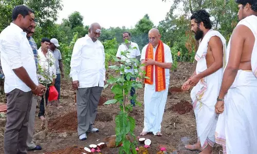 श्रीशैलम क्षेत्र को सुंदर बनाने का प्रयास: EO Srinivasa Rao