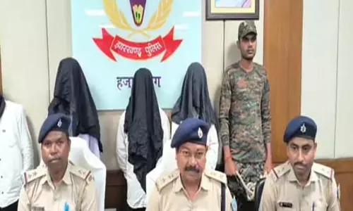 हजारीबाग में फर्जी एंटी करप्शन के 4 अधिकारी गिरफ्तार, दुकानों से वसूल रहे थे पैसे