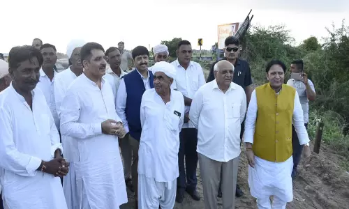 गुजरात के CM भूपेन्द्र पटेल ने बनासकांठा के बारिश प्रभावित गांवों का किया दौरा