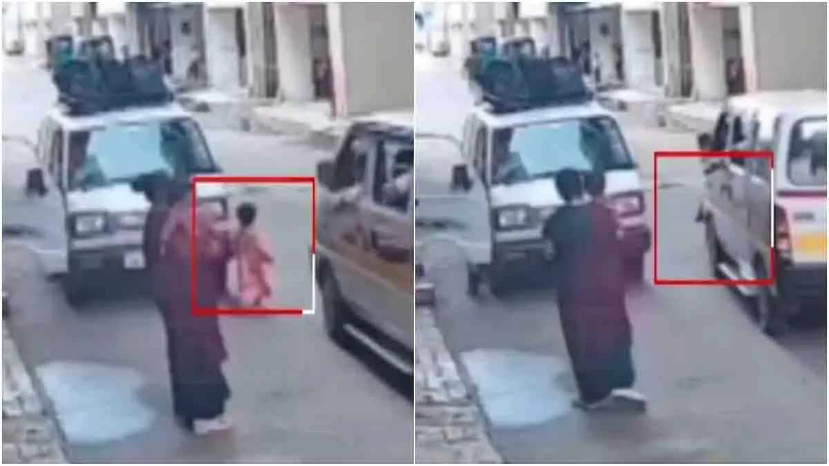 Gujarat: सूरत में स्कूल वैन ने डेढ़ साल की बच्ची को कुचला Gujarat: सूरत में स्कूल वैन ने डेढ़ साल की बच्ची को कुचला