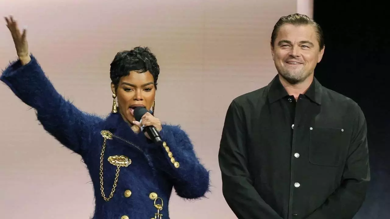 Teyana Taylor ने लियोनार्डो डिकैप्रियो के साथ काम करने के बारे में खुलकर बात की Teyana Taylor ने लियोनार्डो डिकैप्रियो के साथ काम करने के बारे में खुलकर बात की