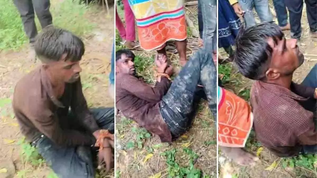 MP: प्रेमिका से मिलने गए युवक को उसके परिवार ने बांधकर बेरहमी से पीटा MP: प्रेमिका से मिलने गए युवक को उसके परिवार ने बांधकर बेरहमी से पीटा
