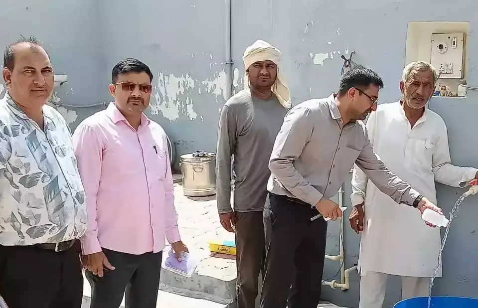 Jind: स्वच्छ पेयजल सुनिश्चित करने जींद में अभियान तेज Jind: स्वच्छ पेयजल सुनिश्चित करने जींद में अभियान तेज