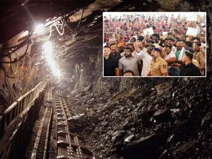 दस गांवों ने दहेगाँव-गौरी कोयला खदान का विरोध किया, सरकार को परिणाम भुगतने की चेतावनी दी दस गांवों ने दहेगाँव-गौरी कोयला खदान का विरोध किया, सरकार को परिणाम भुगतने की चेतावनी दी