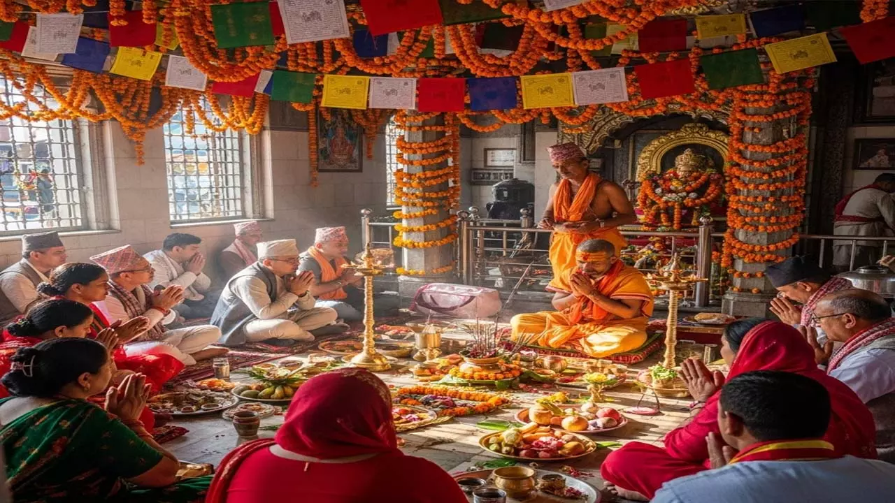 कानपुर में नेपाली समाज ने नेपाल की शांति और स्थिरता के लिए किया सामूहिक पूजा-अर्चना कानपुर में नेपाली समाज ने नेपाल की शांति और स्थिरता के लिए किया सामूहिक पूजा-अर्चना
