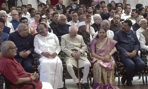 CM साय और राज्यपाल डेका नए उपराष्ट्रपति सीपी राधाकृष्णन के शपथ समारोह में हुए शामिल