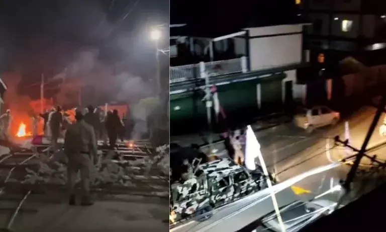 प्रधानमंत्री मोदी के मणिपुर दौरे से पहले चुराचांदपुर में झड़पें