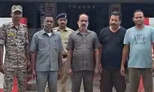 एसपी ने जादुई कलश के नाम पर हो रही ठगी मामले में किया खुलासा, 4 गिरफ्तार