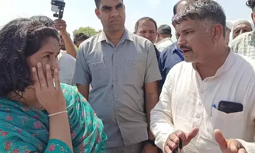 Haryana : जींद के ग्रामीणों ने विनेश फोगट से पूछा, अब हमसे मिलने क्यों आए