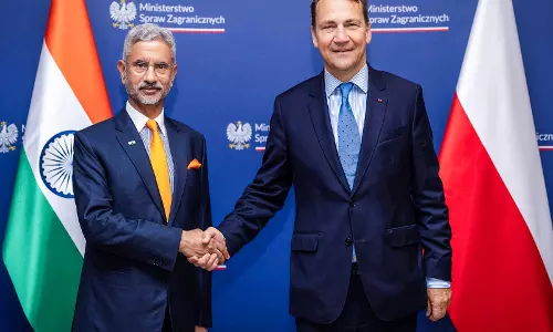 Jaishankar और पोलैंड के विदेश मंत्री ने क्षेत्रीय सुरक्षा पर बातचीत