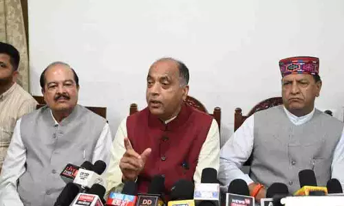 Jai Ram Thakur ने आपदा राहत प्रबंधन के हिमाचल सरकार की आलोचना की Jai Ram Thakur ने आपदा राहत प्रबंधन के हिमाचल सरकार की आलोचना की