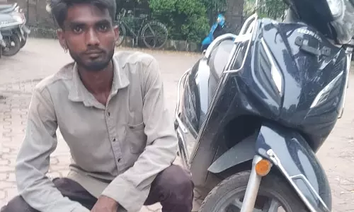 बिल्लू नाम का चोर गिरफ्तार, बाइक बरामद बिल्लू नाम का चोर गिरफ्तार, बाइक बरामद