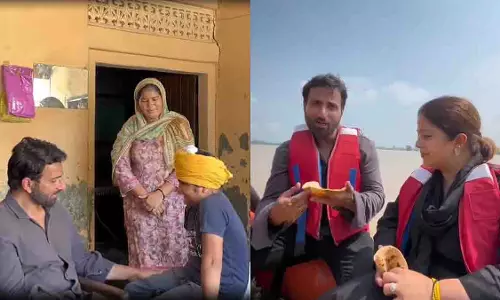 Sonu Sood: पंजाब के बाढ़ प्रभावित गांवों का दौरा किया