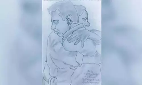 सिरसिला के छात्र आदित्य चंद्रा ने केटी रामाराव को बर्थडे पर दिया अनोखा उपहार