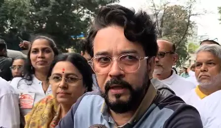 पूरे देश की जनता कांग्रेस को कभी माफ नहीं करेगी : एआई-जनरेटेड वीडियो पर अनुराग ठाकुर पूरे देश की जनता कांग्रेस को कभी माफ नहीं करेगी : एआई-जनरेटेड वीडियो पर अनुराग ठाकुर